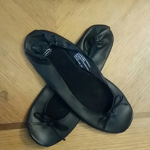 dr scholl's roll up flats